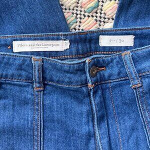 Anthropologie Women's Blue and Navy Jeans